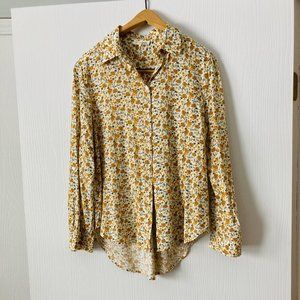 Jane and Delancey Flower Blouse
